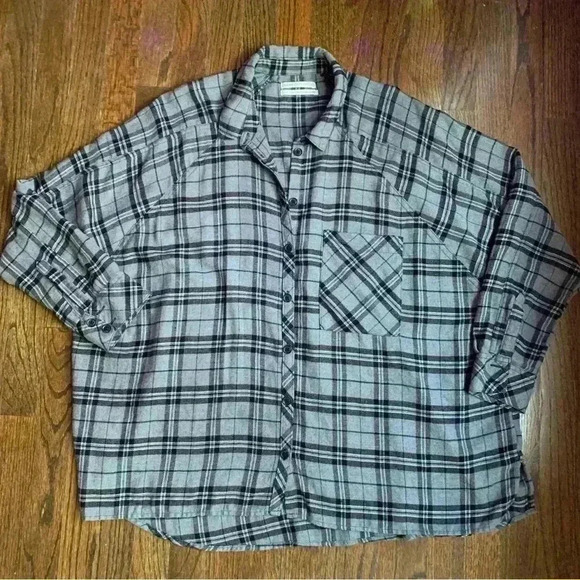 Urban Outfitters Oversized Women’s Flannel Comfy Cozy Size Large - Picture 1 of 7